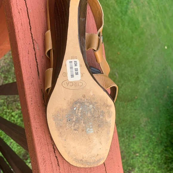 Circa Joan & David Leather Multi Strap Sandals Size 9M - Picture 6 of 6